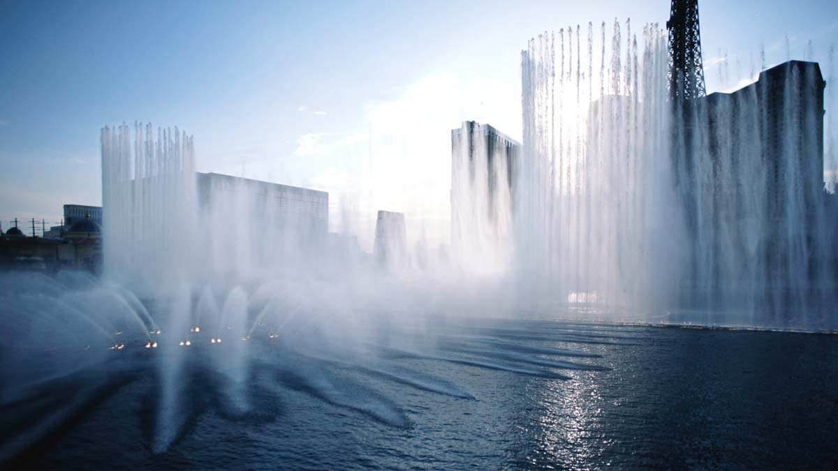 拉斯维加斯百乐宫音乐喷 The Fountains of Bellagio